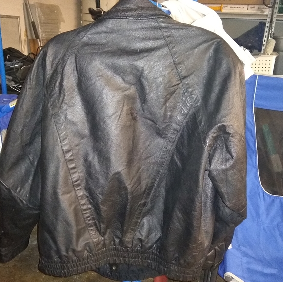 Vintage Leather Jacket - Picture 1 of 3